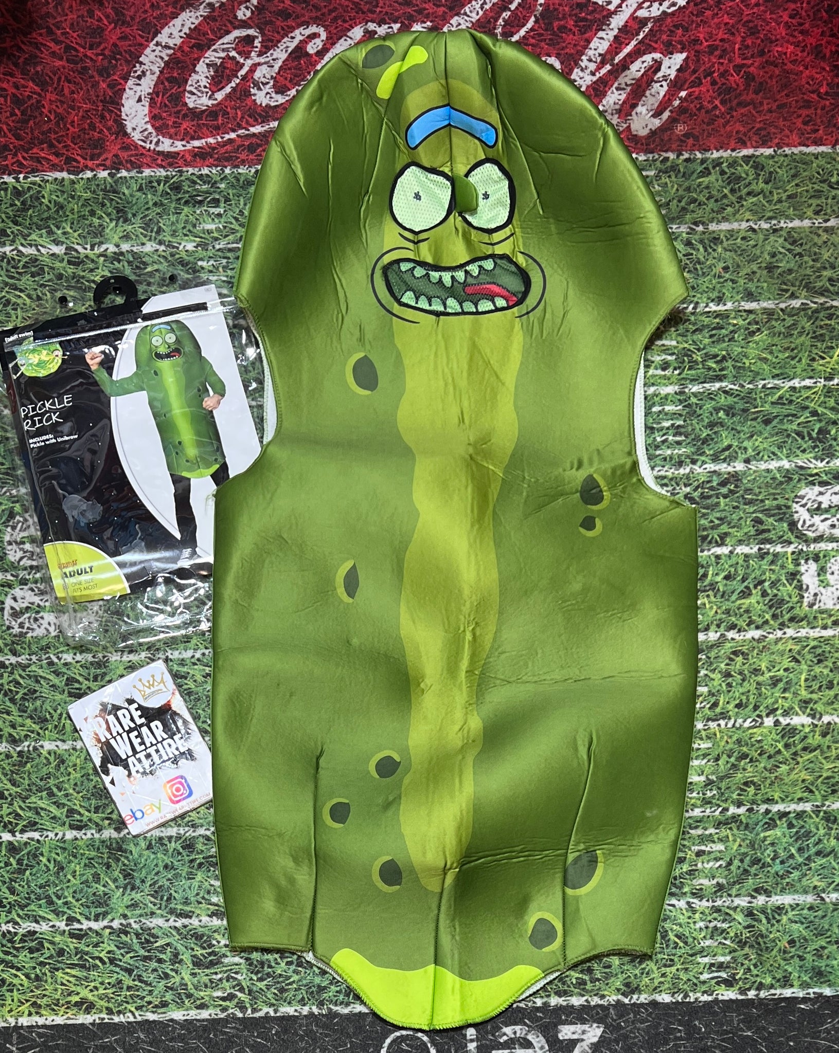 swim Spirit Halloween Rick And Morty Foam Pickle Rick Costume Adult On – Rare_Wear_Attire